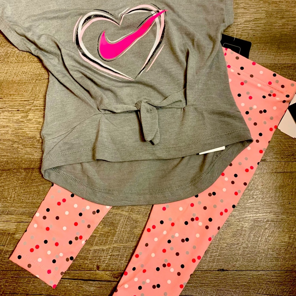 Brand New w/tags Toddler Girl 2pc Leggings Outfit